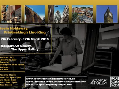 Kevin Holdaway: Printmaking's Lino King- Exhibition