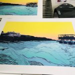 Linocut and Colour Blends