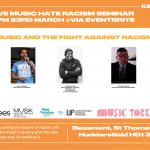 LOVE MUSIC HATE RACISM seminar (Kirklees Year of Music event)