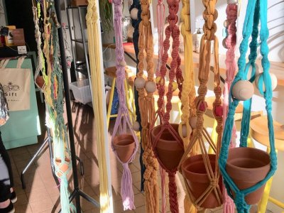 Macrame Demo with Darn It! Workshops