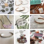 Metal Stamping Jewellery with Kim Searle of Darn it! Workshop