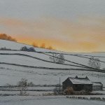 North Yorkshire Snow, A Watercolour Workshop with Jeremy Ford