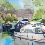 Plein Air Watercolour Painting