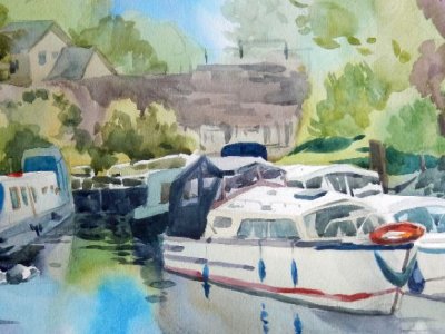 Plein Air Watercolour Painting