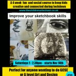 Saturday Artschool online sketchbook workshops