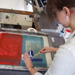 Screen Printing: Textiles – February