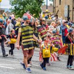 Textile Banner Parade at Holmfirth Arts Festival 2019