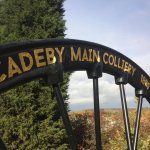 Cadeby Main Pit Wheel Memorial.