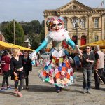 Molly Hawkins Puppet at Batley Festival 2014