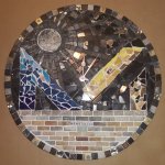 Mosaic Logo Clock