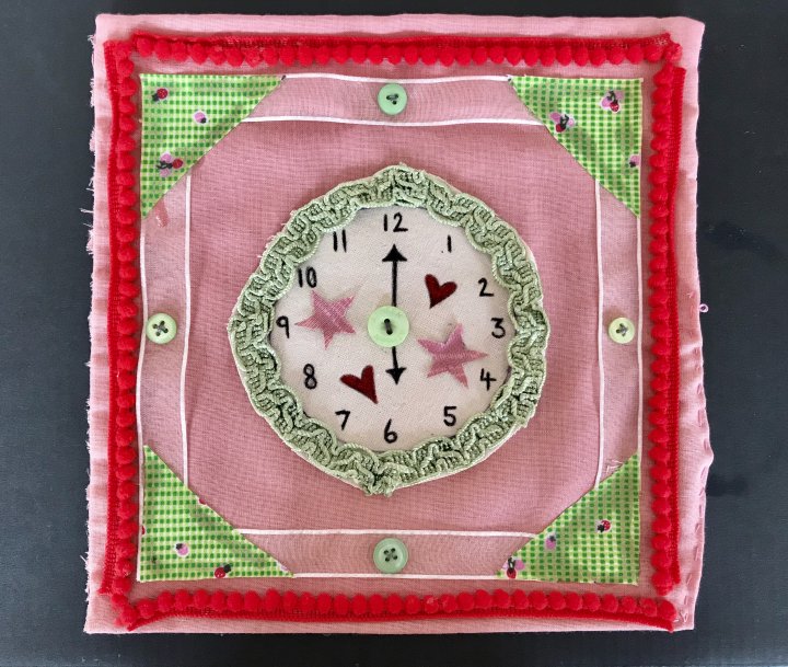Stitch in Time: Fabric Square Example