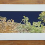 A Yorkshire cycling print