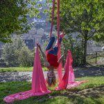 Aerial artist launches Holmfirth Arts Festival