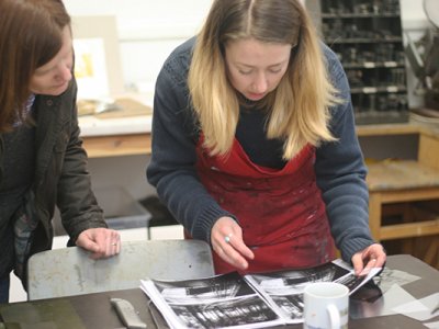 Course Spotlight -  Solar Plate Printmaking