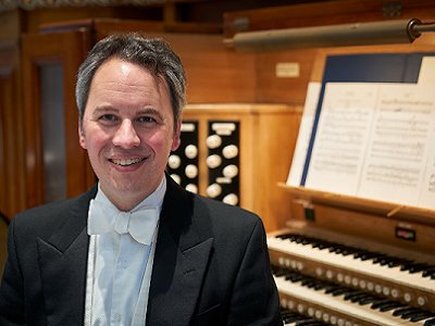 David Pipe to replace Jonathan Scott at organ concert - 26 Sept