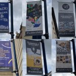 Lamppost Banners promoting the Cultural Offer of Huddersfield