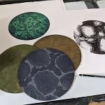 Lino etching summer school - August