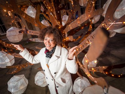 Literature Festival creates Lockdown Lantern Installation