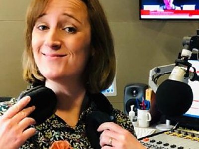 Local artists show BBC Radio Leeds presenter how to be creative