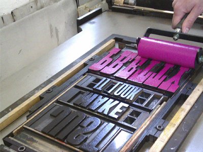 WYPW courses: Introduction to Letterpress 16-17 July 2016