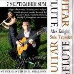 Appassionata Duo - concert of guitar and flute, Sept. 7th