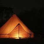 Camping in Torre Abbey Gardens