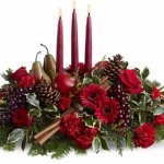 Christmas Candle Table Arrangement Workshop