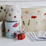 Freemotion Embroidery Lampshade Workshop