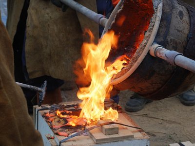 Iron Casting Course, Drewsteignton Dartmoor 27 July - 2 August