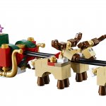 MOTORISED LEGO SANTA’S SLEIGH BUILDING WORKSHOP