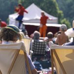 Outdoor theatre: 'Murder on the Terrace'