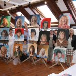 Painting portraits in acrylics with Mic Chambers 18-20 May