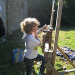 Stick chair making