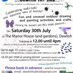 -wabi-sabi- @Dawlish Art Hub- big outdoor painting and origami!