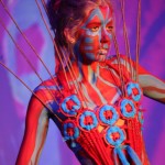 Liz Lockyear-Willow- Model Anna Baumgart - Body Paint by Saskia