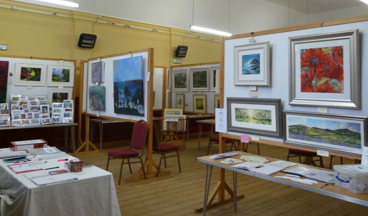 August 2012 Summer Exhibition at St Annes Hall Babbacombe