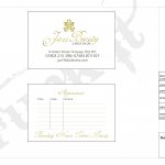 Beauty Business card layout