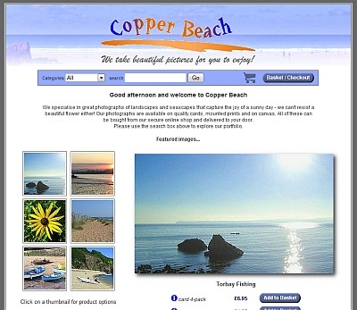 Copper Beach website