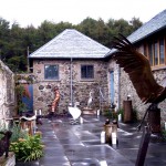 Courtyard in the Rain