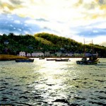 Dusk over Shaldon