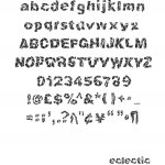 Eclectic Typeface