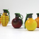 Fairtrade Fruit Grenades, metal (2008)