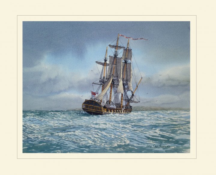 Frigate "HMS Amphion" 1803