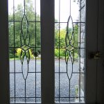 Front door bevel glass design BSP 16