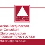 Fulcrum Business card front