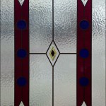 Fused glass design.