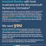 GeoOpera - call out young musicians needed