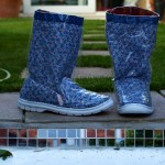 Home-made wellies.