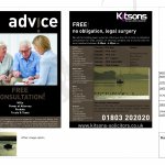 Kitsons advice flyer