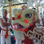 Lion Dance at the Brixham Heritage Festival